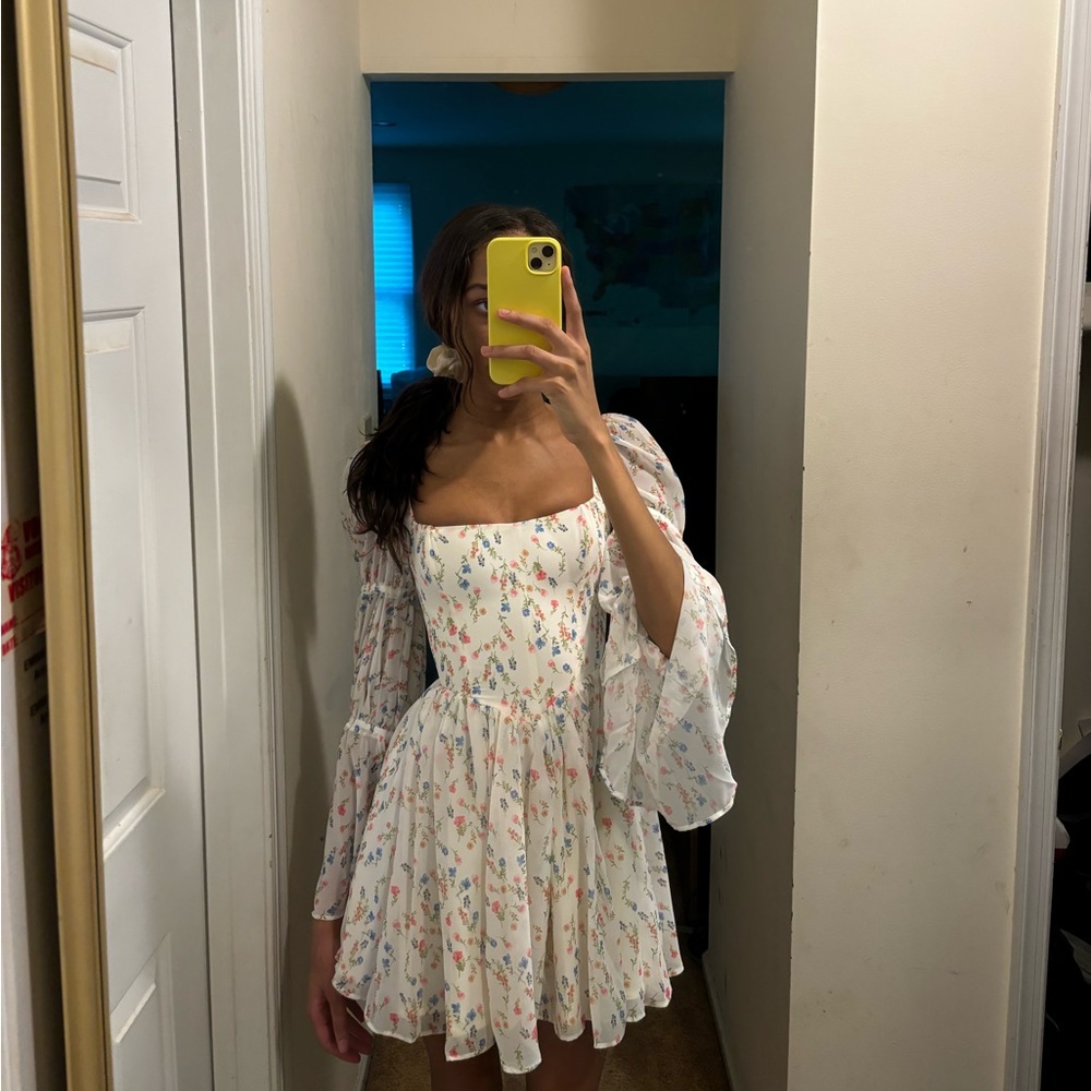 House of CB Sancia White Mini Dress